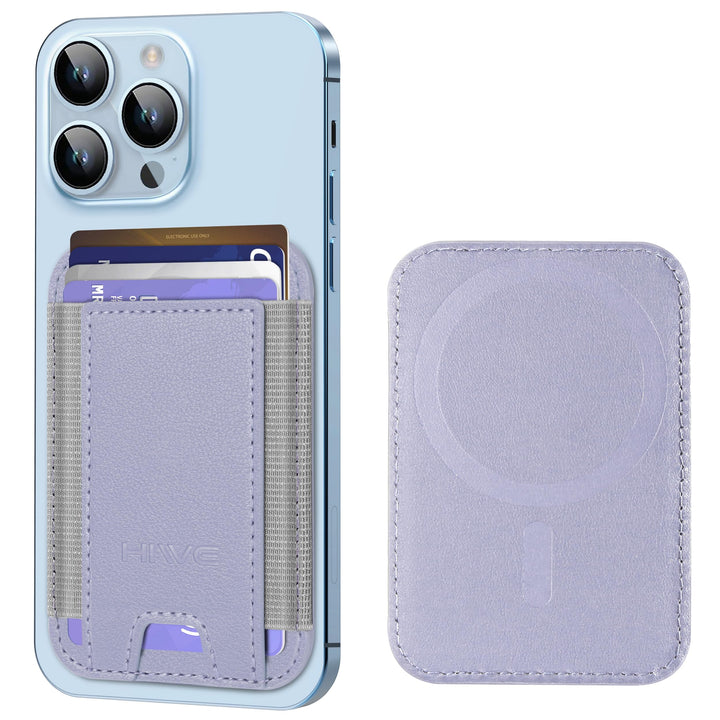 MagSafe Slim Wallet: Magnetic Leather Card Holder - DOKUTRONIX