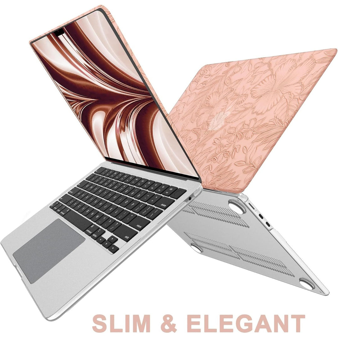 Floral Elegance MacBook Air 13.6 Case & Cover