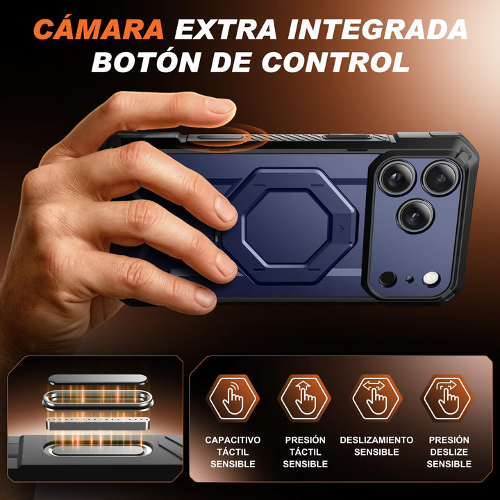 TONGATE 360° MagSafe Armor Case w/ Privacy & Camera Guard