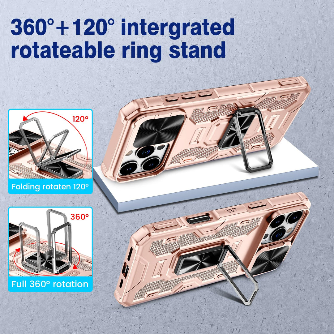 VEGO Armor Case for iPhone 16 Pro Max - Black