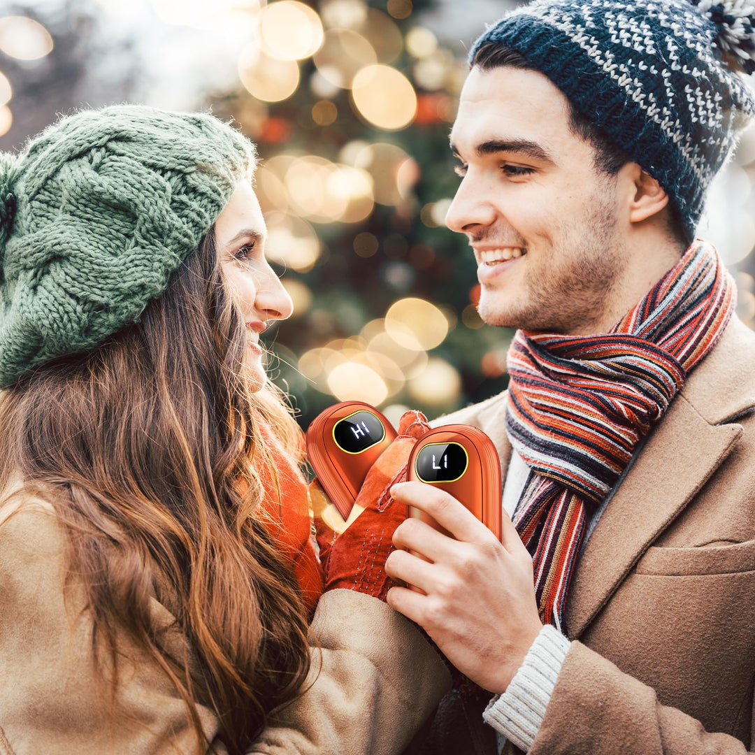 2Pack Electric Hand Warmers: 131℉ Heat