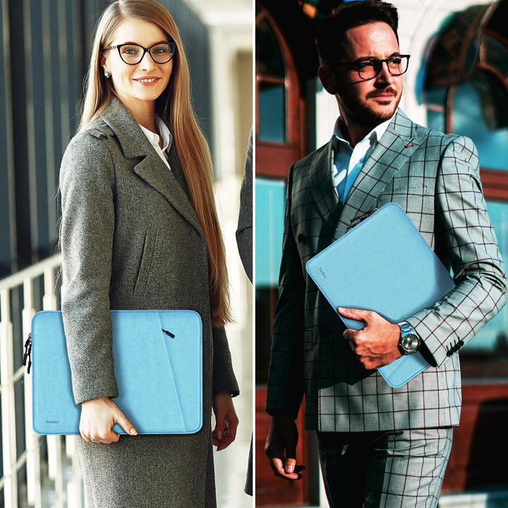 Gray Shockproof 13.3 Laptop Sleeve & Accessory Bag