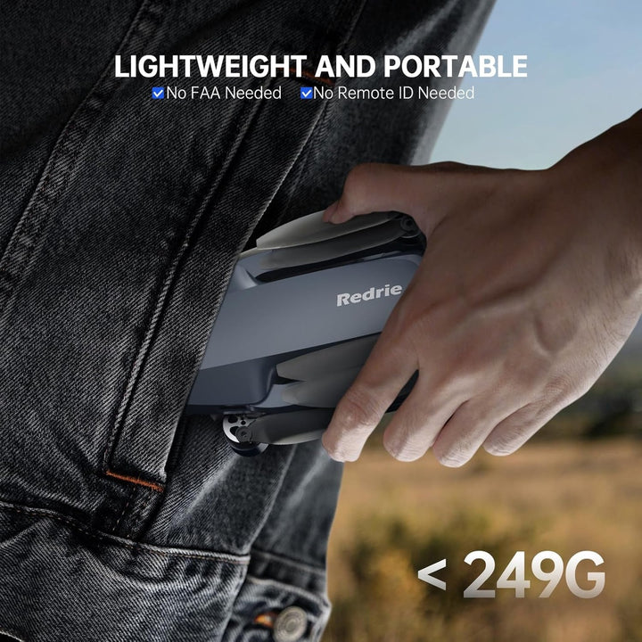 SkyMaster 4K: Lightweight GPS Drone for All