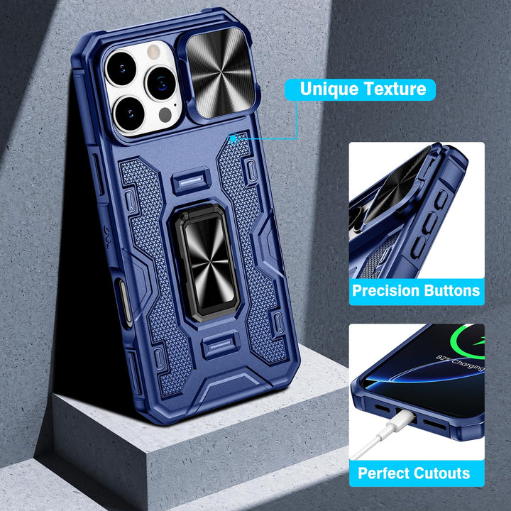 VEGO Armor Case for iPhone 16 Pro Max - Black