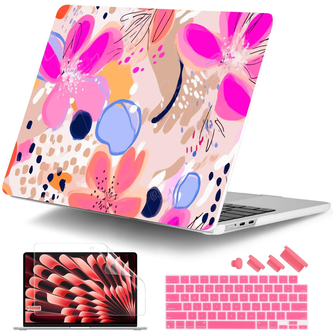 DONGKE Bows & Stars MacBook Air Hard Shell Case