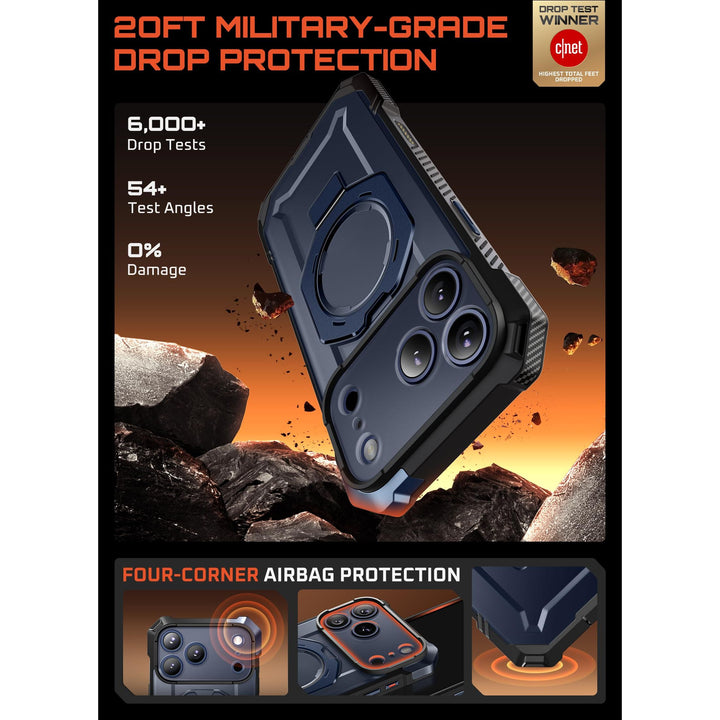 DesertGuard: MagSafe iPhone 17 Pro Max Case + Kickstand