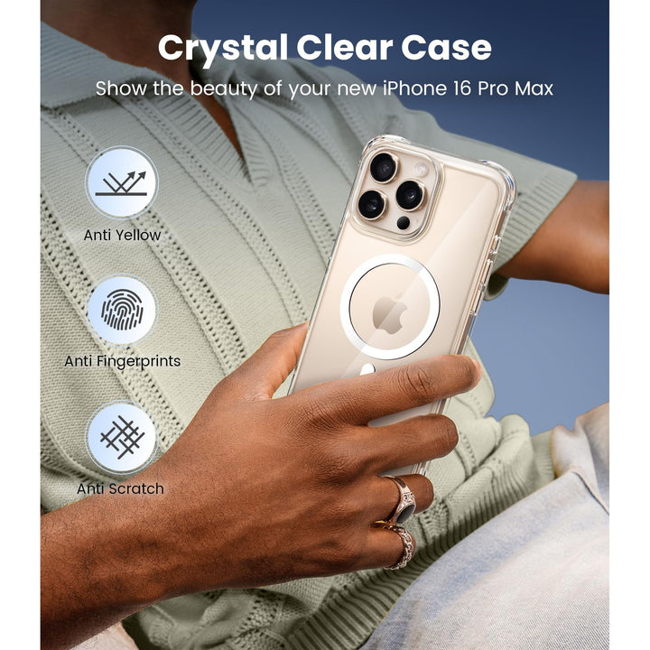 Mkeke Shield: Clear Military-Grade Case for iPhone 17