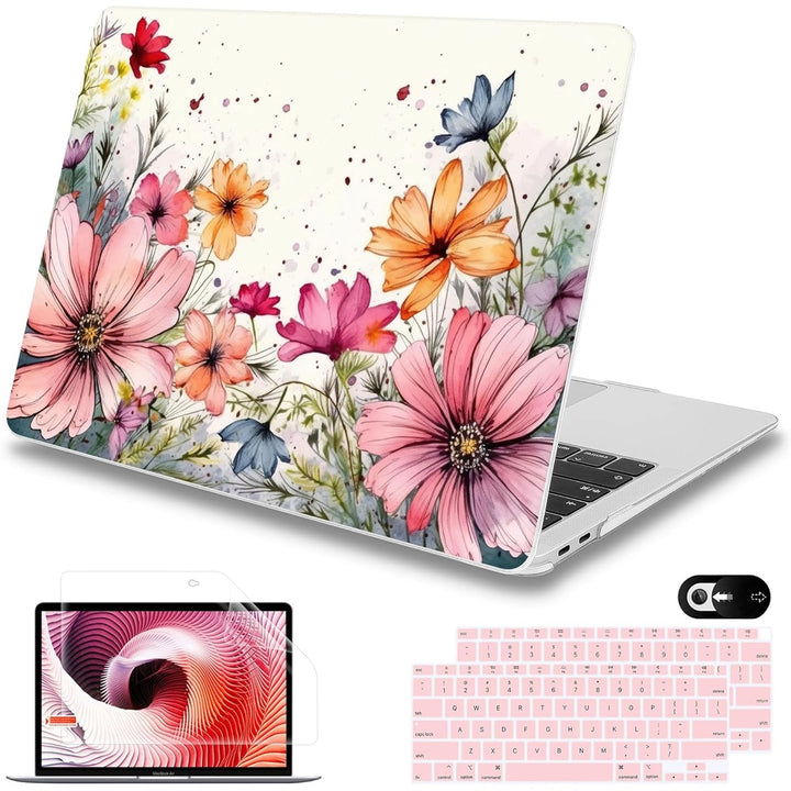 Mektron Dahlia MacBook Air Case & Protector Set
