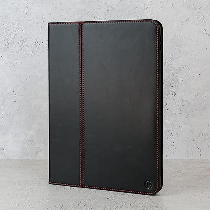 Casemade Luxe iPad 10.2 Leather Case - Black - DOKUTRONIX