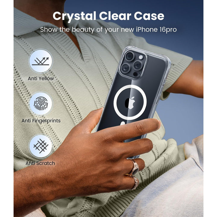 Mkeke Shield: Clear Military-Grade Case for iPhone 17