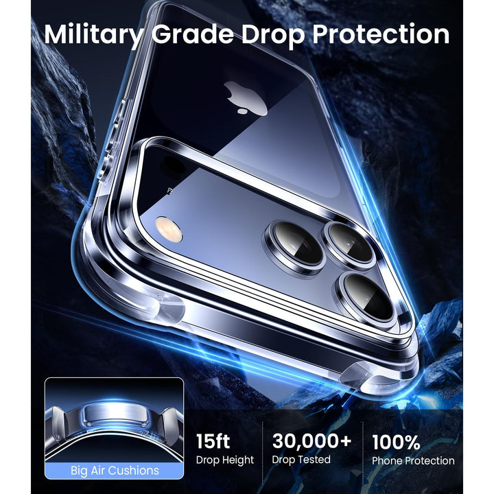 Mkeke Shield: Clear Military-Grade Case for iPhone 17