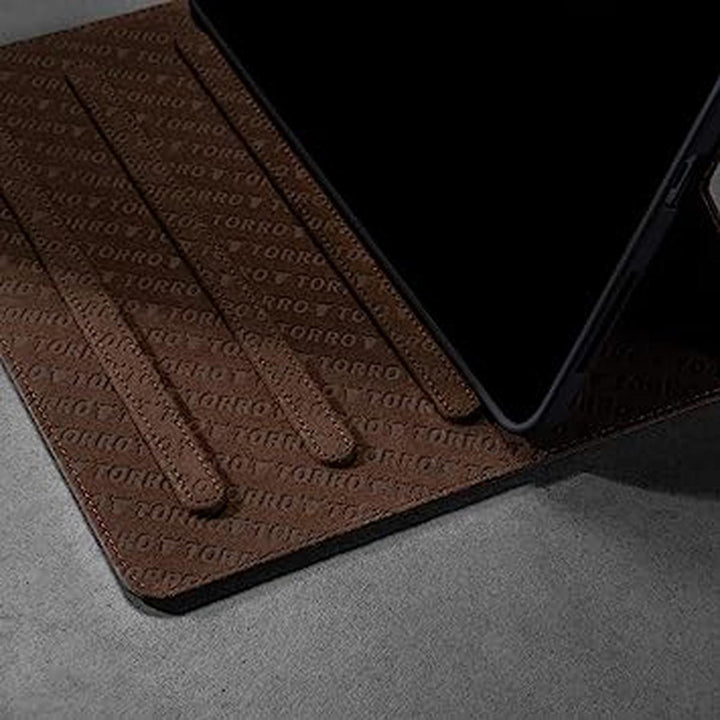 Dark Brown Genuine Leather iPad Pro 11 Case - DOKUTRONIX
