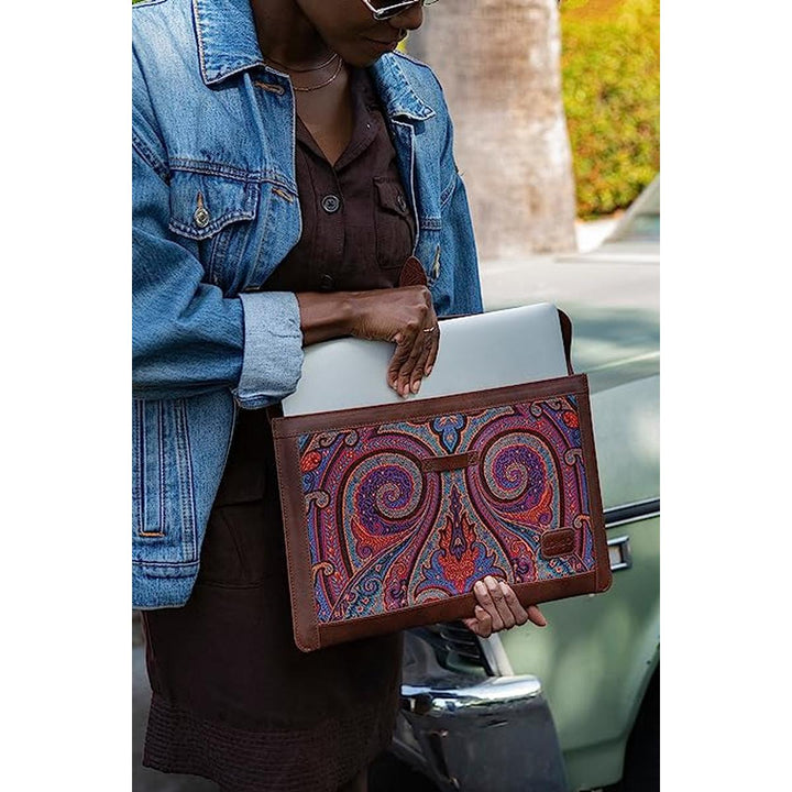 LeatherMac Brown Bag - Versatile Sizes Available - DOKUTRONIX