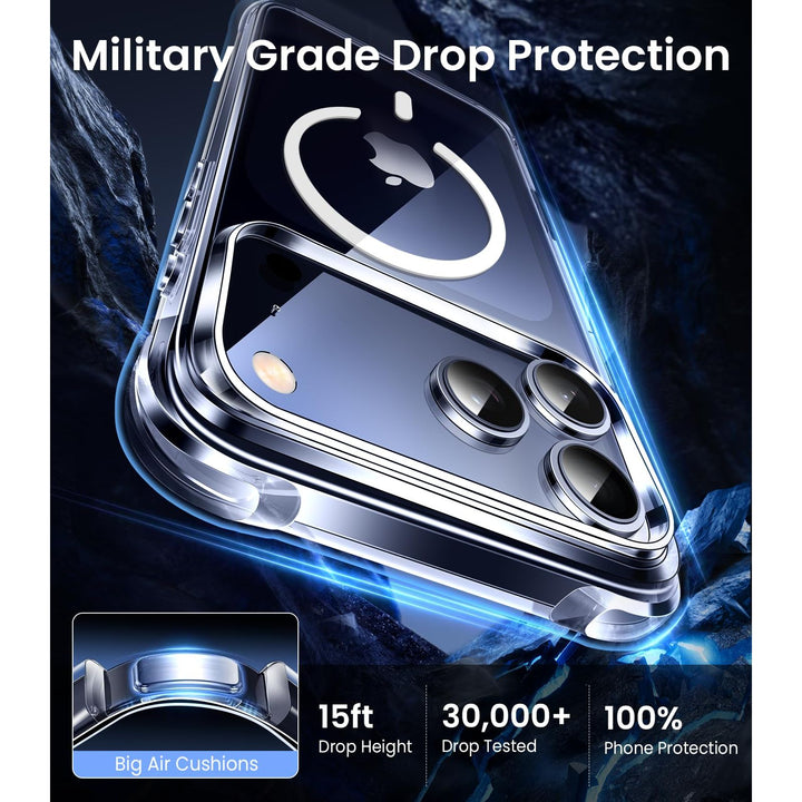 Mkeke Shield: Clear Military-Grade Case for iPhone 17