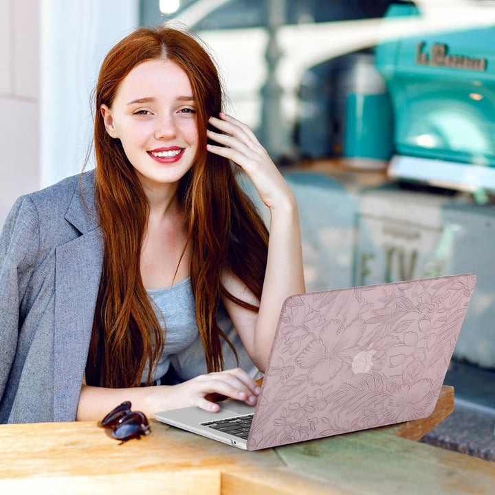 Floral Elegance MacBook Air 13.6 Case & Cover