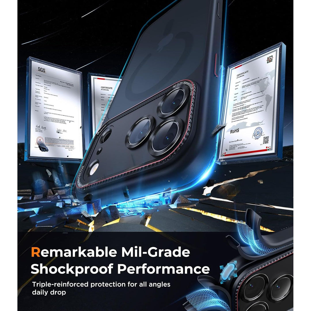 MagGrip Armor Case: iPhone 17 Pro Max - Orange