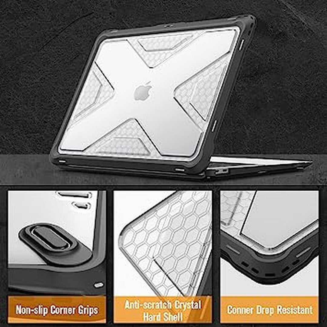 Fintie Clear MacBook Air 13 Case - DOKUTRONIX