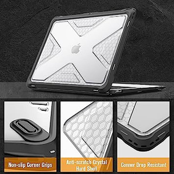 Fintie Clear MacBook Air 13 Case - DOKUTRONIX