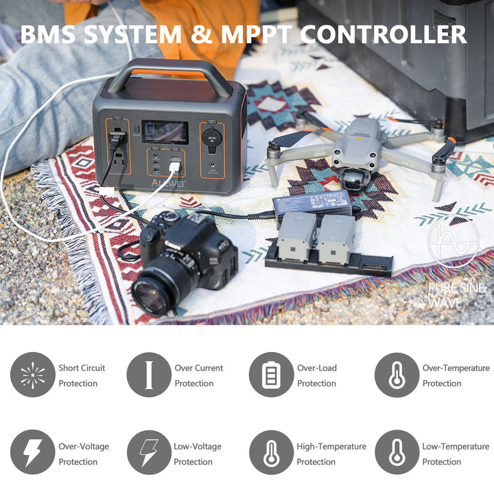 ALLWEI Solar Generator 280Wh