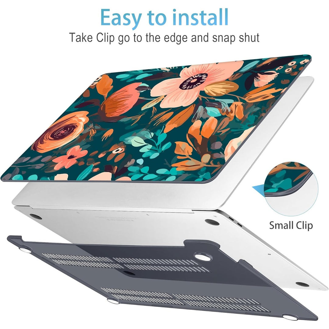 Mektron Dahlia MacBook Air Case & Protector Set