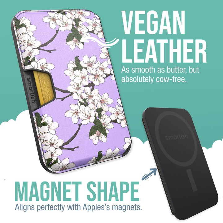 Smartish Vegan MagSafe Wallet - Slim & Stylish Holder - DOKUTRONIX