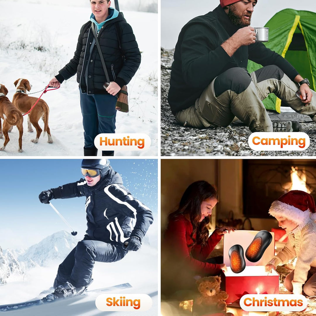 CozyGrip Rechargeable Hand Warmers - 2Pack