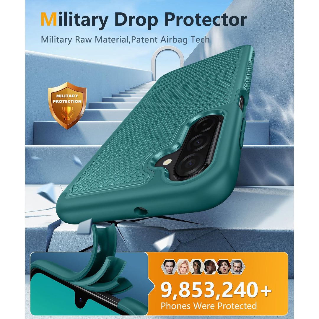 FNTCASE ArmorGuard A14 5G - Matte Black Shield - DOKUTRONIX