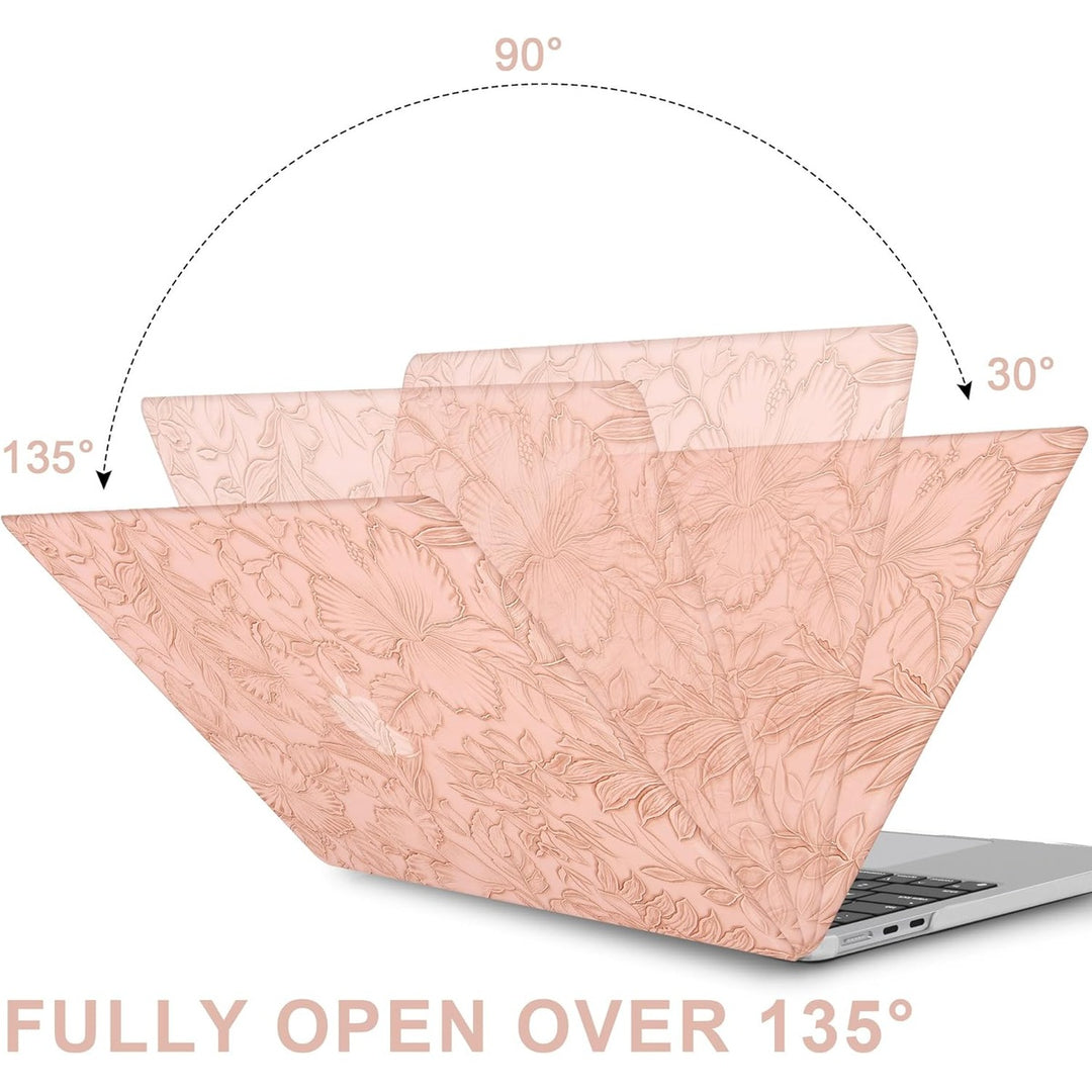 Floral Elegance MacBook Air 13.6 Case & Cover