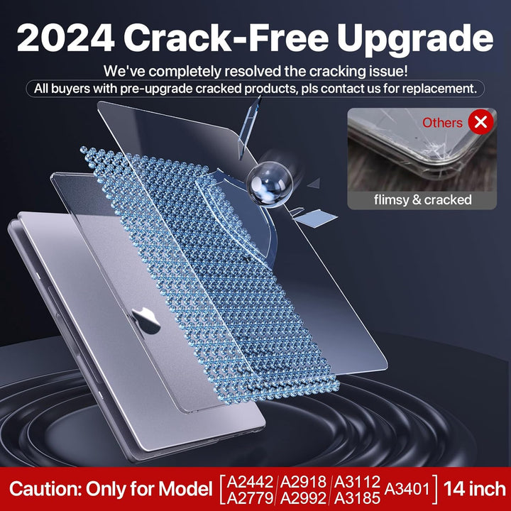 MacSafe Hard Shell Case - Crystal Clear
