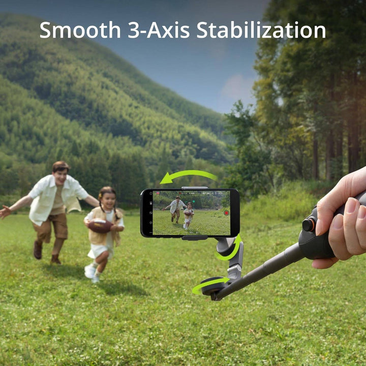 Slate Gray 3-Axis Gimbal with ActiveTrack 6.0 - DOKUTRONIX