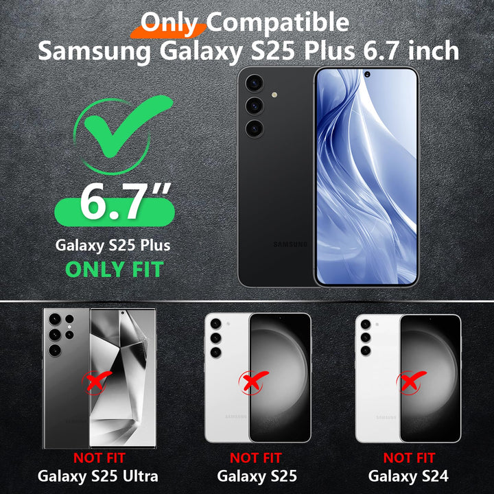 Red2Fire Designed for Samsung Galaxy A16 5G Case, [Military Grade Drop Protection] Non-Slip Heavy Duty Full Body Shockproof Protection Phone Case Galaxy A16 5G Case,Black - DOKUTRONIX