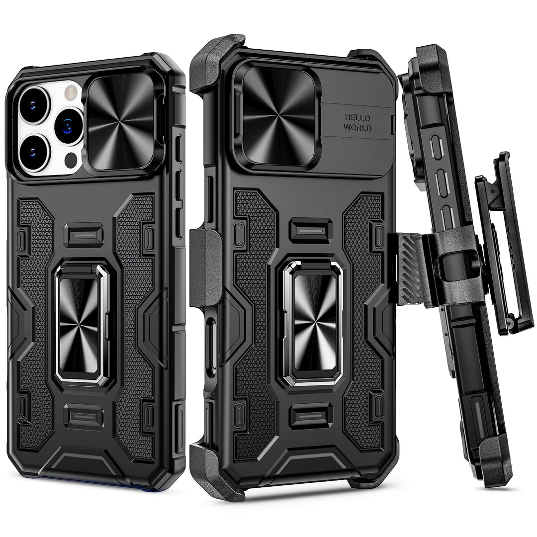 VEGO Armor Case for iPhone 16 Pro Max - Black