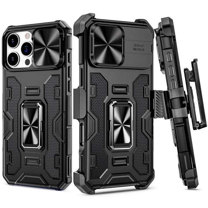 VEGO Armor Case for iPhone 16 Pro Max - Black