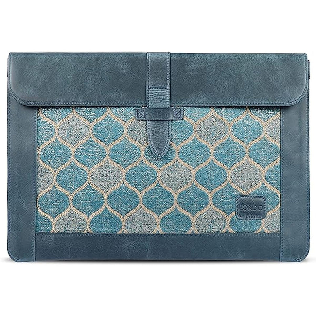 London Luxe Leather Sleeve for MacBook - 14/13/12.9 - DOKUTRONIX