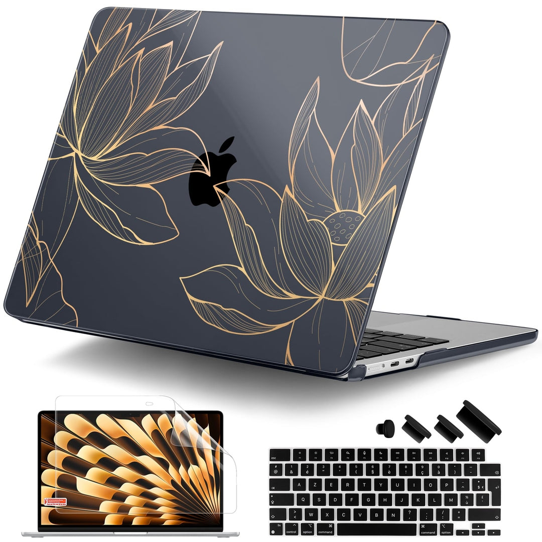 DONGKE Bows & Stars MacBook Air Hard Shell Case