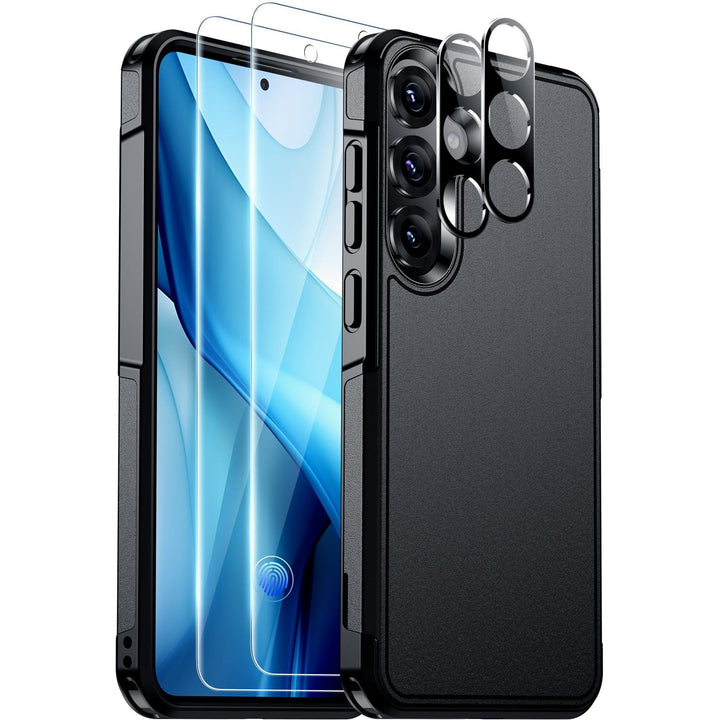 Red2Fire Designed for Samsung Galaxy A16 5G Case, [Military Grade Drop Protection] Non-Slip Heavy Duty Full Body Shockproof Protection Phone Case Galaxy A16 5G Case,Black - DOKUTRONIX