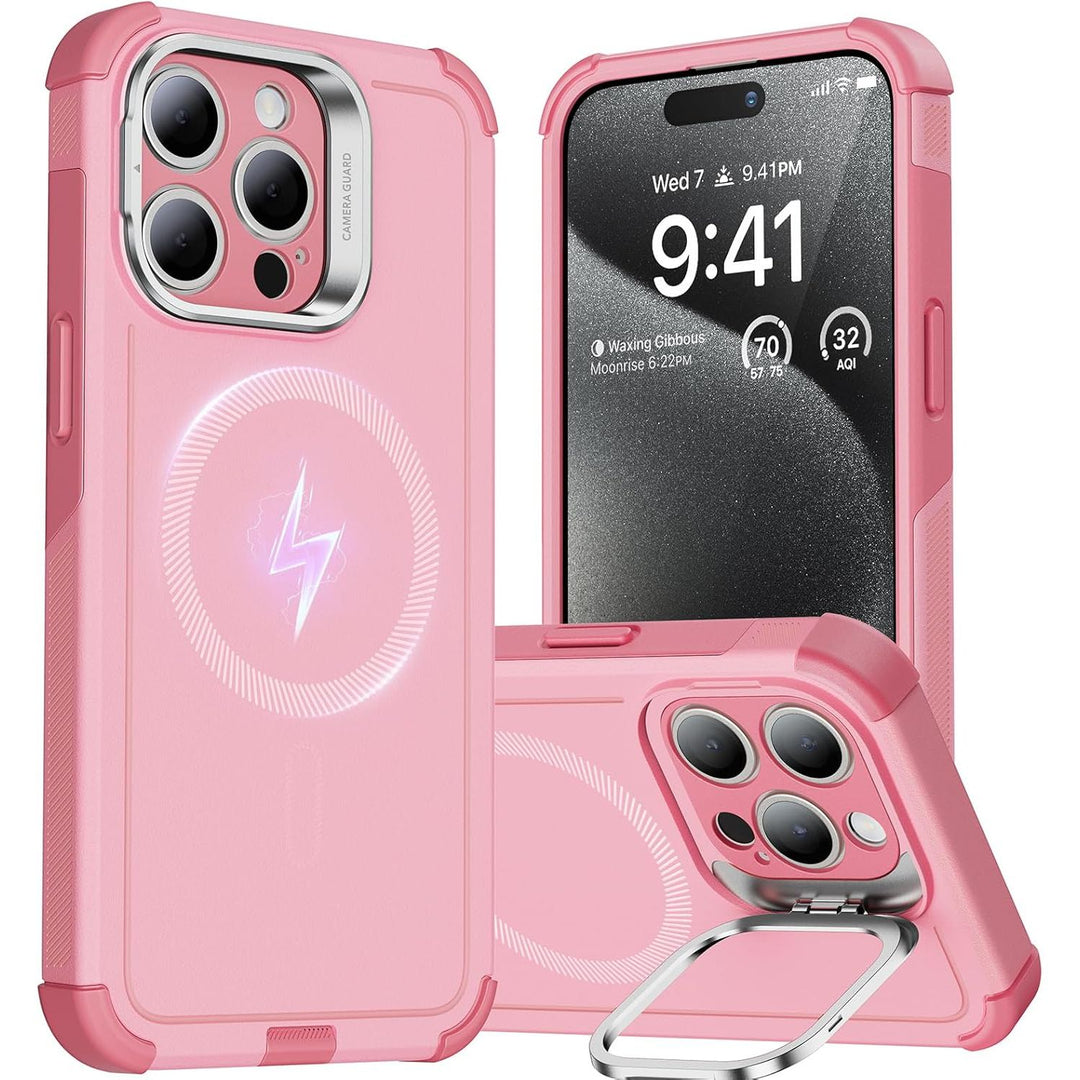 ESR Cyber Series MagSafe Stand Case, 23ft Drop, Green