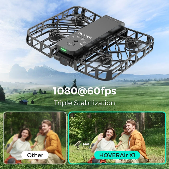 X1 CamFly Drone: Self-Flying, Foldable, Hands-Free