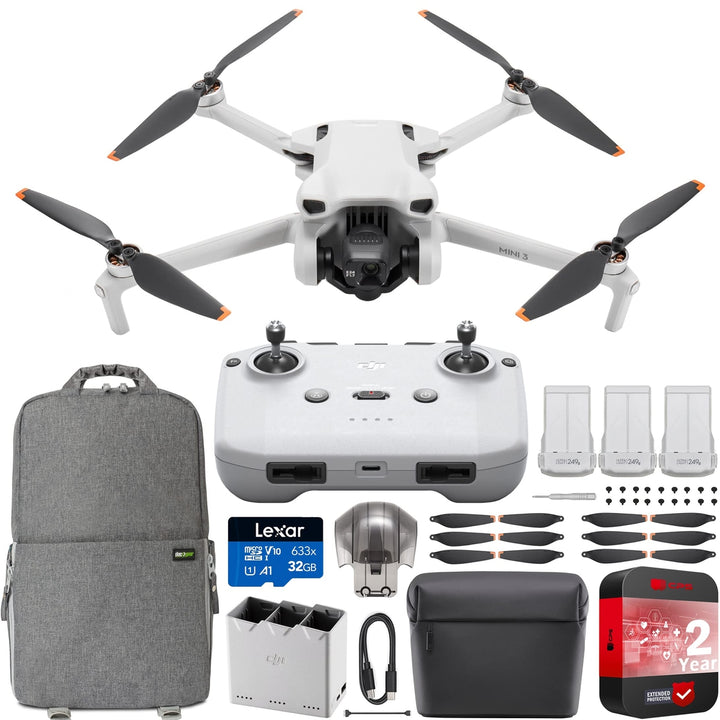 Mini 3 Drone Quad 4K Bundle