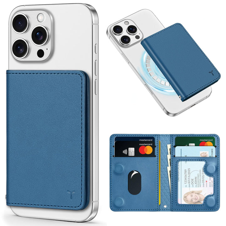 Magsafe PU Wallet - RFID, 6 Slots, Clear ID - DOKUTRONIX