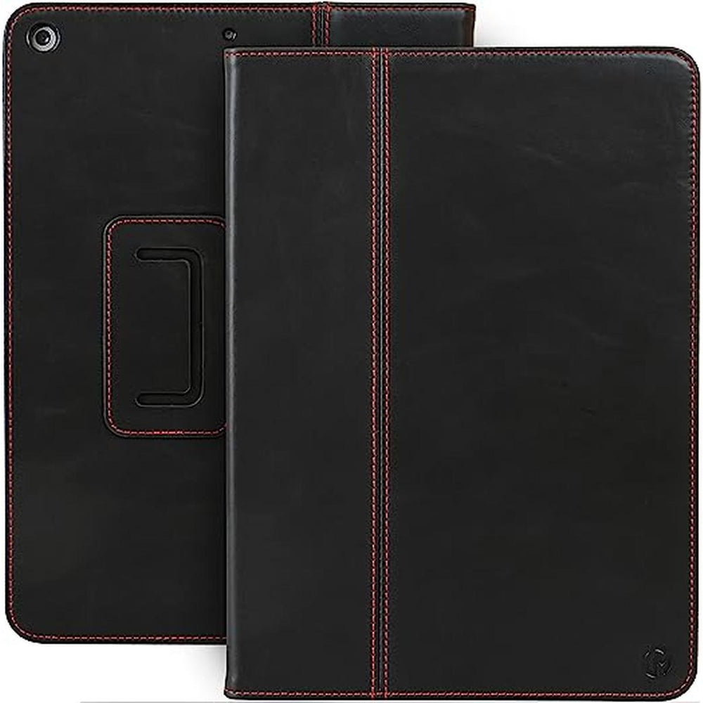 Casemade Luxe iPad 10.2 Leather Case - Black - DOKUTRONIX