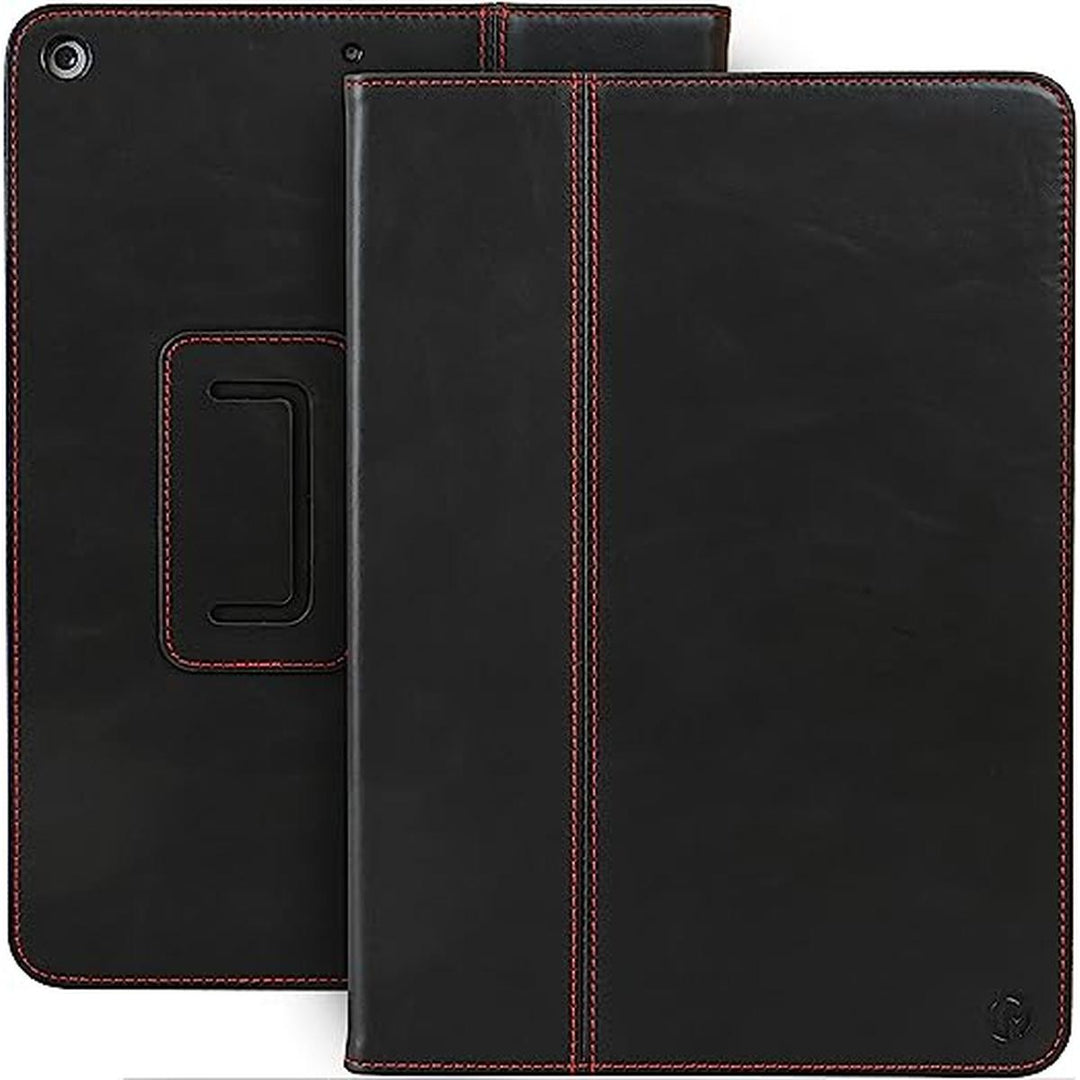Casemade Luxe iPad 10.2 Leather Case - Black - DOKUTRONIX