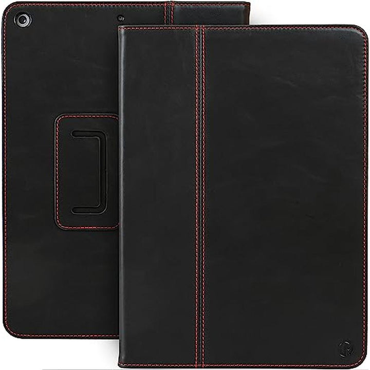 Casemade Luxe iPad 10.2 Leather Case - Black - DOKUTRONIX