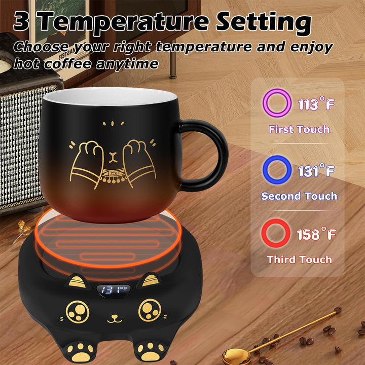Cup Cozy Auto Warmer - 3 Temp Settings