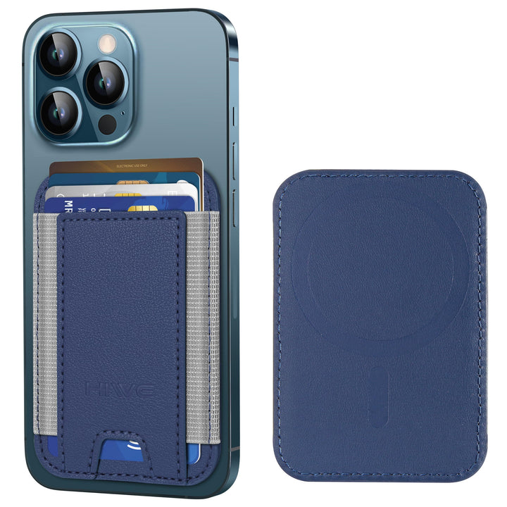 MagSafe Slim Wallet: Magnetic Leather Card Holder - DOKUTRONIX
