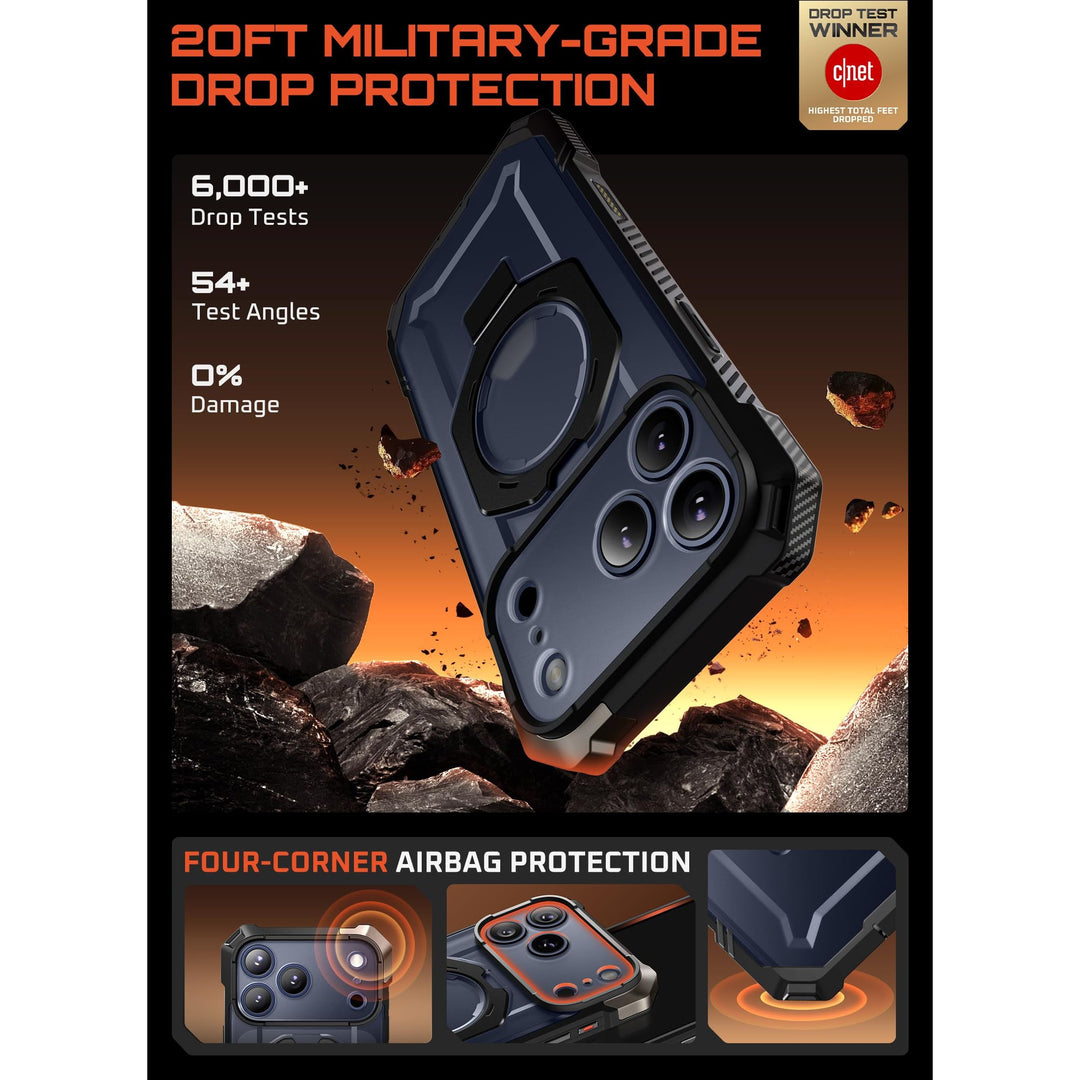 DesertGuard: MagSafe iPhone 17 Pro Max Case + Kickstand