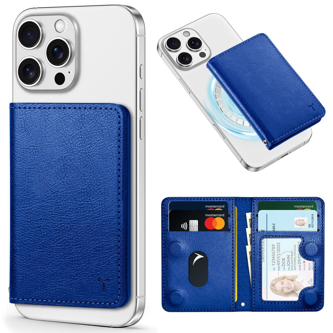 Magsafe PU Wallet - RFID, 6 Slots, Clear ID - DOKUTRONIX