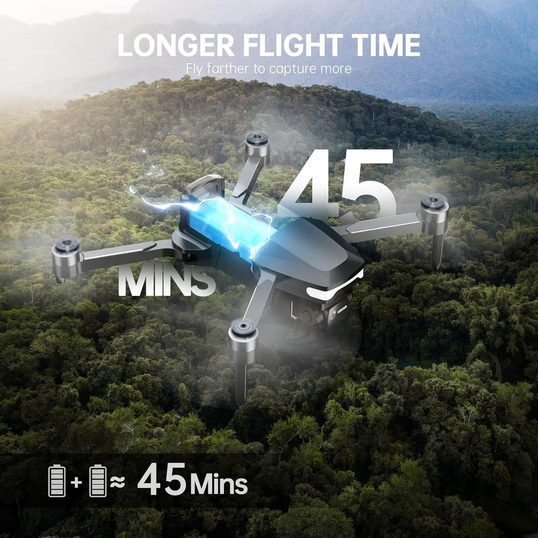 SkyMaster 4K: Lightweight GPS Drone for All