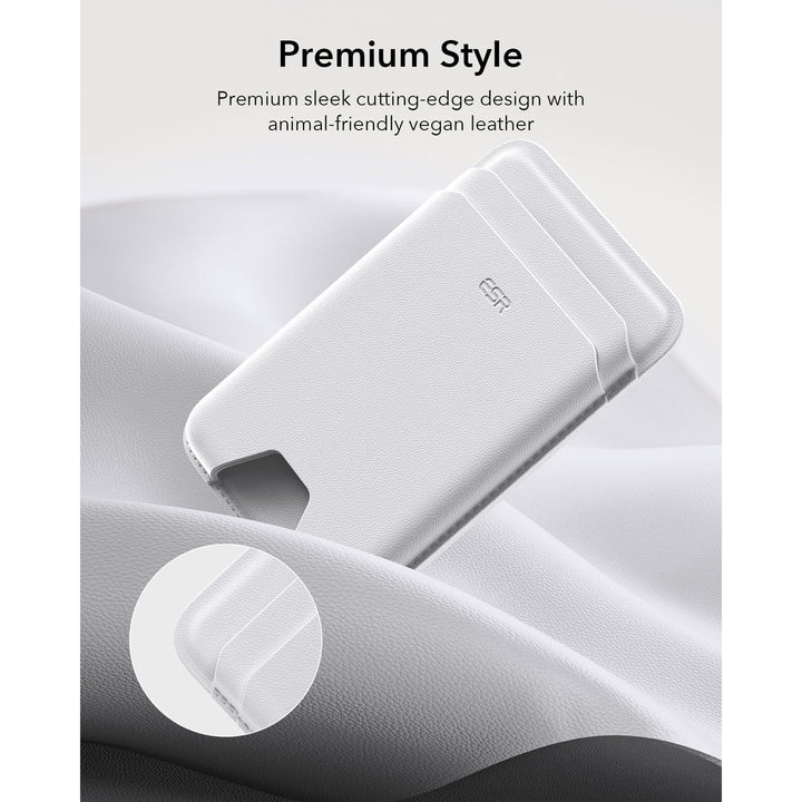 ESR MagSafe Slim Wallet - 5-Card RFID Black - DOKUTRONIX