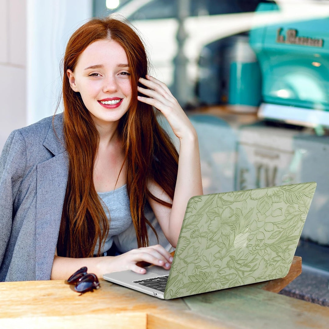 Floral Elegance MacBook Air 13.6 Case & Cover